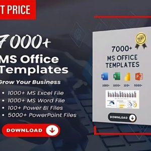 7000+ MS Office Templates Bundle